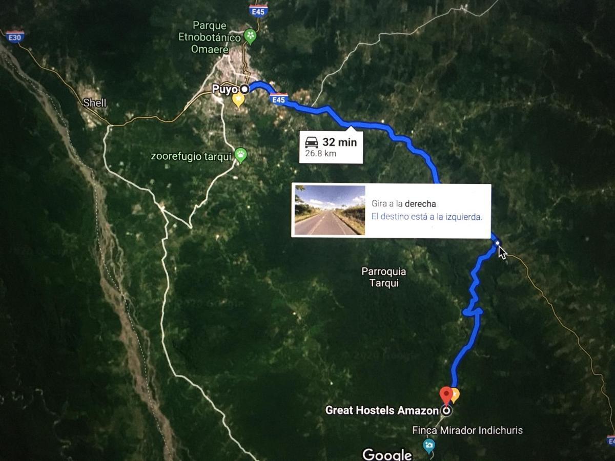Guest House Great Hostels Amazon Puyo Εξωτερικό φωτογραφία